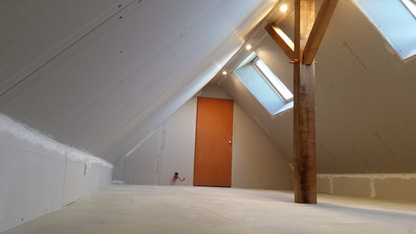Aménagement d'un comble en chambre à Ploeren
