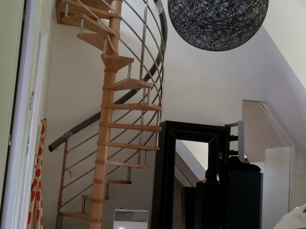 Escalier hélicoïdale à Auray